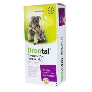 Image for box for Drontal for medium dogs