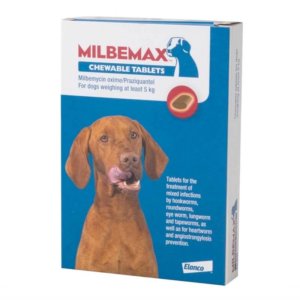 Box image for Milbemax chewable large dog