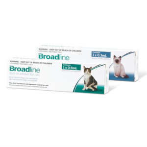 Box images for Broadline for cats for different sized cats
