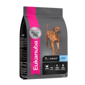 Bag image for Eukanuba dry dog food for large breed adult dogs - with poultry