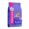 Bag image for Eukanuba dry dog food for small breed puppies - with poultry