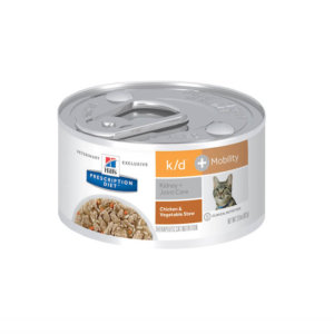 Image for Hills Prescription Feline k/d plus mobility 82g tin