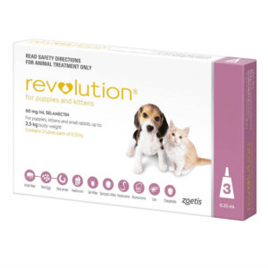 Box image for Revolution parasite treatment for kittens and puppies