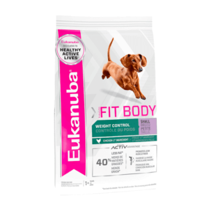 Bag image for Eukanuba Fit Body dry food for small breed dogs