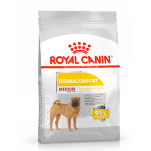 Bag image for Royal Canin dry food - dermacomfort for medium dogs