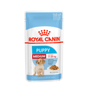 Image for Royal Canin medium breed puppy pouch of wet food