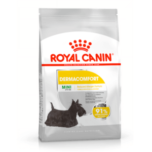 Bag image for Royal Canin mini dermacomfort dry food for small dogs with sensitive skin